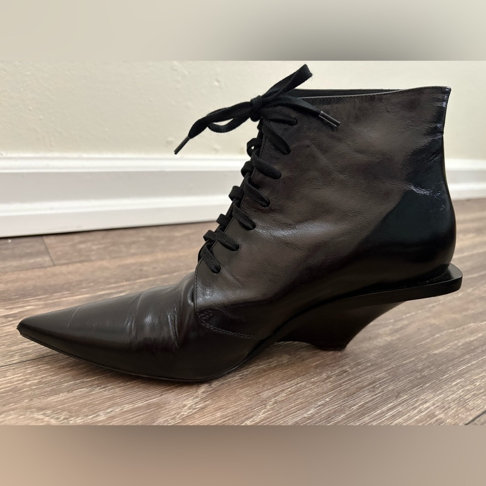Black Saint Laurent Ankle Boots